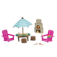 Игровой набор Li`l Woodzeez Терраса и камин (6170Z): Производитель Li`l Woodzeez