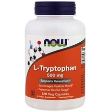 NOW Foods L-Tryptophan 500 mg 120 veg caps: Тип Триптофан
