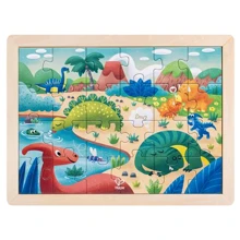 Пазл Hape Динозаври з розфарбуванням (E1641): Тип пазл