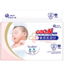 Подгузники GOO.N Plus для новорожденных до 5 кг (размер SS, 36 шт): Тип Подгузники
