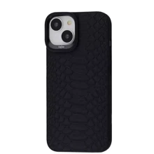 Чехол для iPhone Kajsa Snake Pattern Black for iPhone 14 / 13: Цвет черный