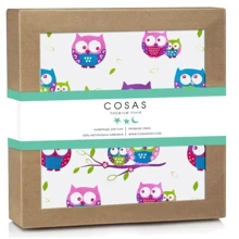Пелюшка непромокальна Cosas Diaper Owl 70х120 см (4822052024331): undefined undefined