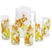 Набор для напитков Luminarc Aime Pop Flowers Orange D3183 ( 7 пр.): undefined undefined