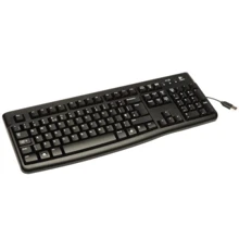 Клавиатура Logitech Keyboard for Business K120 UK (920-002643): Подключение проводное