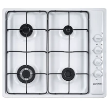 Варочная поверхность газовая Pyramida PSE 643 WH: Размеры для встраивания (ШxГ) 55.5x47.5 см