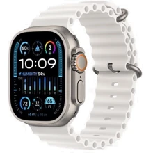 Apple Watch Ultra 2 GPS + Cellular 49mm Titanium Case with White Ocean Band (MREJ3) : Размер 49mm