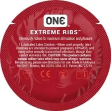 Ребристый презерватив One Extreme Ribs: Тип Для максимальной защиты