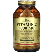 Solgar Vitamin C 1000 mg Солгар Витамин С 250 капсул: Тип Витамин C
