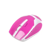 Мышь Maxxter Mr-317 Pink-White (Mr-317-R): Интерфейс подключения Wireless