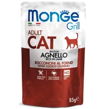 Влажный корм для котов Monge Cat Grill Adult ягненок 0.085 кг (70013628): Тип Влажный корм