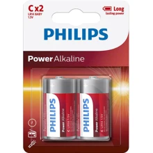 Philips C bat Alkaline 2шт PowerLife (LR14P2B/10): undefined undefined