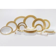 Столовый сервиз Столовый набор DPL New Contemporary Lines Gold 15415 (12 пер.) (86 пр.): undefined undefined