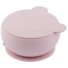 Глибока тарілка MinikOiOi силіконова Bowl Pinky Pink (101080002): Матеріал силикон