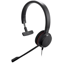 Навушники Jabra Evolve 20 MS SE Mono (4993-823-109L): Тип конструкції накладные