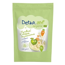 Каша безмолочная органическая Detka Am Organic Кукурузно-овсяная с абрикосом 200 г: Тип Каши безмолочные