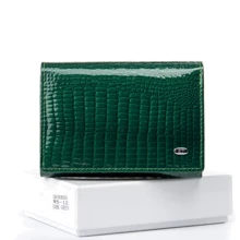 Женский кошелек Sergio Torretti зеленый (31316 dark-green): Пол Женский