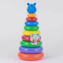 Іграшка розвиваюча M Toys Пірамідка №4 8 кілець 07014: Тип пирамидка