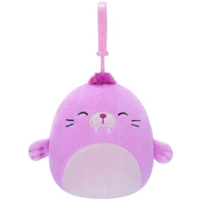 Мягкая игрушка на клипсе Squishmallows – Морж Пэпэ 9см (SQCP00150): Тип дикие животные