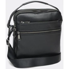 Мужская сумка через плечо Keizer черная (K117622-3-black): Пол Мужской