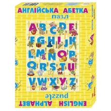 Англійська абетка. Пазл (36 елементів): Производитель Зірка