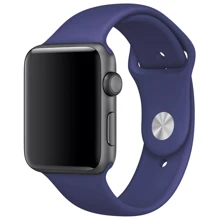 Аксесуар для Watch Fashion Sports Band Navy Blue for Apple Watch 42/44/45/49mm: Виробник Fashion