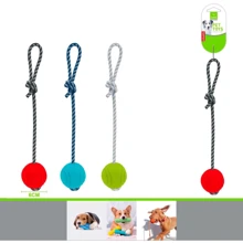 Игрушка Nunbell для собак цветной мяч на шнурке 6см (NB1625-10042): Производитель Nunbell