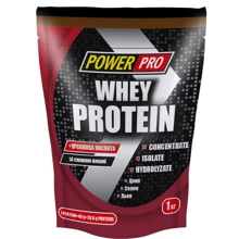 Протеин Power Pro Whey Protein 1000 g /25 servings/ Вишня: Вид Сывороточные