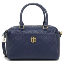 Жіноча сумка саквояж Tommy Hilfiger темно-синя (883849530224): Стать жіночий