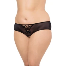 Женские стринги SoftLine - String 2466, Plus Size, XL (black): Для кого Для женщин