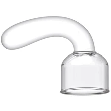 Насадка на вибромассажер LYBAILE Power Head G Spot Pleaser Wand Massager Head Transparent: Для кого Для мужчин