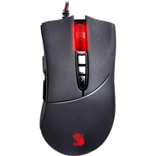 Мышь A4Tech Bloody V3M Black: Интерфейс подключения проводная USB