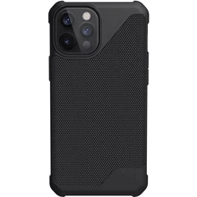 Чехол для iPhone Urban Armor Gear UAG Metropolis LT FIBR Black (11236O113940) for iPhone 12 Pro Max: Цвет черный