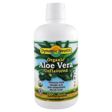 Dynamic Health Laboratories Organic Aloe Vera Juice Органический сок Алоэ Вера 946 мл: Тип Пищеварительные ферменты