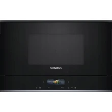 Встраиваемая микроволновая печь Siemens BF722R1B1: Цвет черный