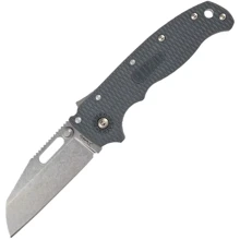 Нож Demko AD20.5 Shark Foot, AUS10A Steel Griv grey (990.00.01): Тип ножа Складной