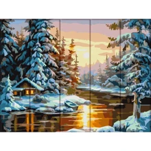 Картина по номерам Art Story на дереве Зима 30х40 см (ASW189): Производитель Art Story