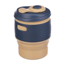 Силіконовий стакан з кришкою Tonna Barrel Coffee 350 мл (TH_BARREL_COFFEE): Тип термостакан
