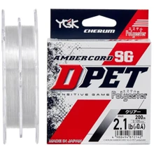 Лісочка YGK Ambercord SG D-PET Polyester Transparent 200m #0.3/0.094mm 1.6lb/0.7kg: Тип Леска