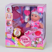 Пупс Yale Baby YL 1935 A  с аксессуарами: Производитель Yale Baby
