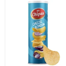Чипсы Mr. Chipas Cheese and onion сыр и лук 160 г (6917554960398): Вес нетто 160 г