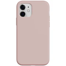 Чехол для iPhone SwitchEasy Skin Pink Sand (GS-103-121-193-140) for iPhone 12 mini: Цвет розовый