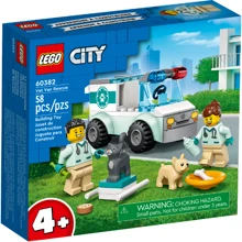 Конструктор LEGO Animal ambulance Фургон ветеринарной скорой помощи (60382): Серия City