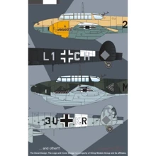 Декаль Authentic Decals для моделі винищувача Messerschmitt Bf.110D Luftwaffe AD7240: Виробник Authentic Decals