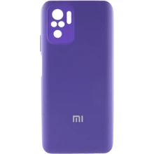 Чехол для телефонов Mobile Case Silicone Cover Shield Camera Purple for Xiaomi Redmi Note 10 / Note 10s: Совместимость Xiaomi Redmi Note 10 / Note 10s