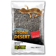 Субстрат пустынный с глиной Exo Terra Bahariya Black Stone Desert чёрный 10 кг (015561231480): undefined undefined