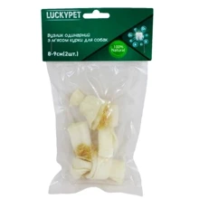 Лакомства Lucky Pet для собак Узелок одинарный №2 с мясом курицы 8-9 см 2 шт (551153): Производитель Lucky Pet