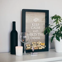 Рамка-скарбничка для винних пробок GoT Keep calm and hold the door: Виробник BeriDari