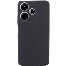 Чехол для телефонов TPU Case Getman Liquid Silk Full Camera Black for Xiaomi Redmi 13 4G / Poco M6 4G: Совместимость Xiaomi Redmi 13 4G / Poco M6 4G