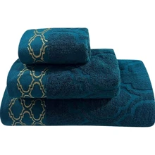 Рушник Soho Chic Teal бавовна 100% 50x90 см (6972970): Тип махровое полотенце