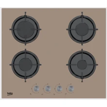 Варочная поверхность газовая Beko HISG 64222 SBR: Расположение панели спереди